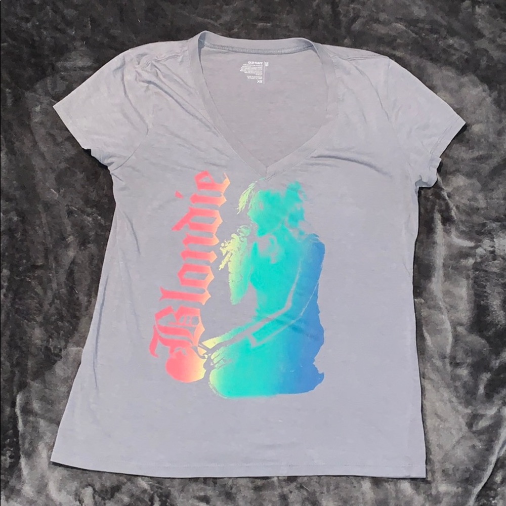 🔴Old Navy rainbow Blondie T